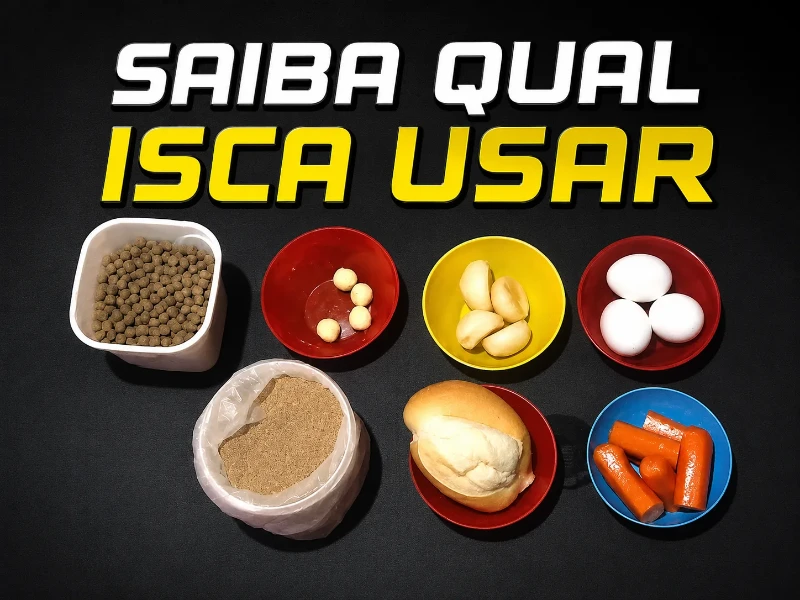 Saiba Exatamente Qual Isca Faz Cada Peixe Atacar